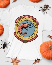 Master Baiter’s Shrimp Fishing Lover Gift Classic T-Shirt custom-t-shirts-classic-lifestyle-front-319