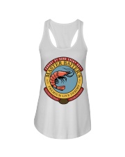 Master Baiter’s Shrimp Fishing Lover Gift Ladies Flowy Tank tile
