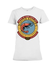 Master Baiter’s Shrimp Fishing Lover Gift Premium Fit Ladies Tee tile