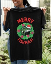Merry Fishmas! Merry Classic T-Shirt apparel-classic-tshirt-lifestyle-front-130