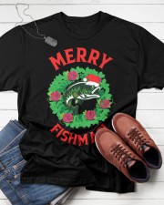 Merry Fishmas! Merry Classic T-Shirt apparel-classic-tshirt-lifestyle-front-216