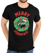 Merry Fishmas! Merry Classic T-Shirt custom-t-shirts-classic-lifestyle-front-196