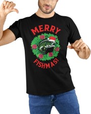 Merry Fishmas! Merry Classic T-Shirt custom-t-shirts-classic-lifestyle-front-212