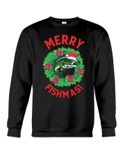Merry Fishmas! Merry Crewneck Sweatshirt tile