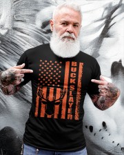 Hunting Blaze Orange Deer Classic T-Shirt apparel-classic-tshirt-lifestyle-front-267