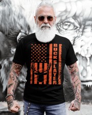 Hunting Blaze Orange Deer Classic T-Shirt apparel-classic-tshirt-lifestyle-front-268
