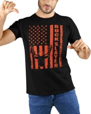 Hunting Blaze Orange Deer Classic T-Shirt custom-t-shirts-classic-lifestyle-front-212