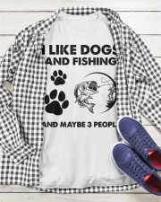 Official I Like Dogs And Fishing And Maybe 3 People Shirt Classic T-Shirt apparel-classic-tshirt-lifestyle-front-218