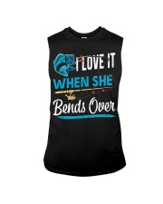 Funny Fishing Shirt Fly Bass Fisherman Hunting Buddy Sleeveless Tee tile