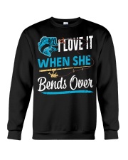 Funny Fishing Shirt Fly Bass Fisherman Hunting Buddy Crewneck Sweatshirt tile