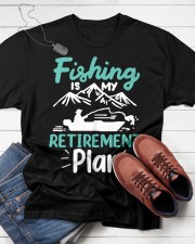 Fishing Fishing Is My Retirement Plan Classic T-Shirt apparel-classic-tshirt-lifestyle-front-216