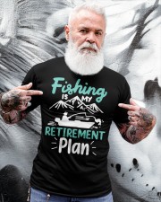 Fishing Fishing Is My Retirement Plan Classic T-Shirt apparel-classic-tshirt-lifestyle-front-267
