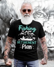 Fishing Fishing Is My Retirement Plan Classic T-Shirt apparel-classic-tshirt-lifestyle-front-268