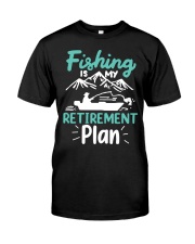Fishing Fishing Is My Retirement Plan Premium Fit Mens Tee tile