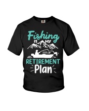 Fishing Fishing Is My Retirement Plan Youth T-Shirt tile