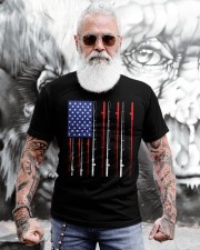 American Flag Fishing Rod Fishing Lover Classic T-Shirt apparel-classic-tshirt-lifestyle-front-268