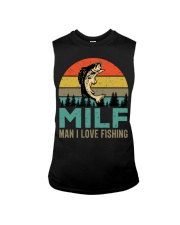 Man I Love Fishing Shirt Fisherman Funny Milf Sleeveless Tee tile