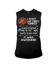 Turkey Hunting Shirt Funny Sleeveless Tee tile