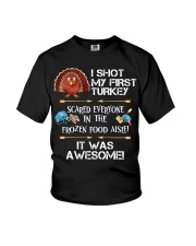 Turkey Hunting Shirt Funny Youth T-Shirt tile