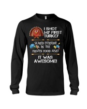 Turkey Hunting Shirt Funny Long Sleeve Tee tile