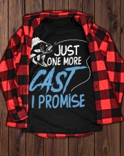 Just One More Cast I Promise Fishing Angler Gift Classic T-Shirt apparel-classic-tshirt-lifestyle-front-162