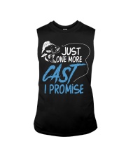 Just One More Cast I Promise Fishing Angler Gift Sleeveless Tee tile
