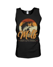 Milf Man I Love Fishing Fish Lover Unisex Tank tile