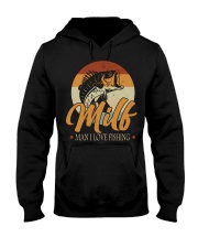 Milf Man I Love Fishing Fish Lover Hooded Sweatshirt tile