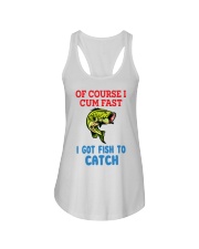 Of Course I Cum Fast I Ladies Flowy Tank tile