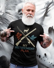 My Retirement Plan Hunting Fishing Hunter Classic T-Shirt apparel-classic-tshirt-lifestyle-front-267