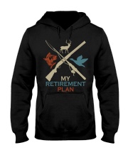 My Retirement Plan Hunting Fishing Hunter Hooded Sweatshirt tile