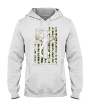 Hunting Fishing Faith Christian Hunter Fisherman Camo Usa Hooded Sweatshirt tile