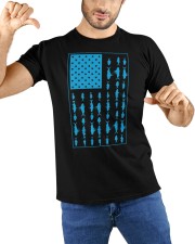 American Flag Fish Classic T-Shirt custom-t-shirts-classic-lifestyle-front-212