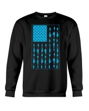 American Flag Fish Crewneck Sweatshirt tile