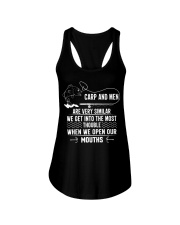 Carp Fishing Design For Men Funny Ladies Flowy Tank tile