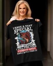 I Have A Very Special Best Of Skills I Will Find Your Fishing Spot Funny Gift For Fisherman Classic T-Shirt apparel-classic-tshirt-lifestyle-front-118