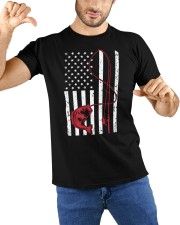 Fishing Usa Flag Fishing Lover Gift Classic T-Shirt custom-t-shirts-classic-lifestyle-front-212