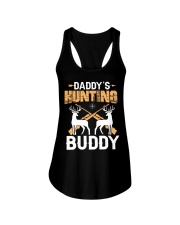 Deer Hunting Daddy’s Hunting Buddy Ladies Flowy Tank tile