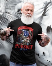 Fishing Patriotic Fisherman Tournament Usa American Flag Classic T-Shirt apparel-classic-tshirt-lifestyle-front-267