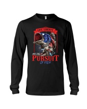 Fishing Patriotic Fisherman Tournament Usa American Flag Long Sleeve Tee tile