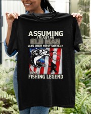 Assuming Im Just An Old Man Was Your First Mistake I Classic T-Shirt apparel-classic-tshirt-lifestyle-front-130