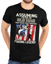 Assuming Im Just An Old Man Was Your First Mistake I Classic T-Shirt custom-t-shirts-classic-lifestyle-front-196