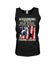 Assuming Im Just An Old Man Was Your First Mistake I Unisex Tank tile