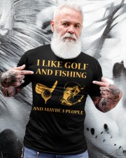 I Like Golf And Fishing And Maybe 3 People Classic T-Shirt apparel-classic-tshirt-lifestyle-front-267