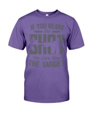 If You Heard The Shot Gun Rights Owner Ar-15 Gun Lovers Premium Fit Mens Tee tile