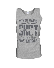 If You Heard The Shot Gun Rights Owner Ar-15 Gun Lovers Unisex Tank tile