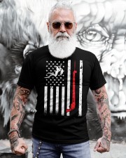 Spearfishing American Flag Spear Fishing Classic T-Shirt apparel-classic-tshirt-lifestyle-front-268