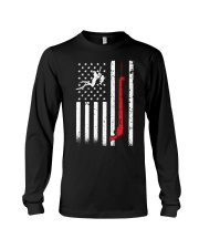 Spearfishing American Flag Spear Fishing Long Sleeve Tee tile