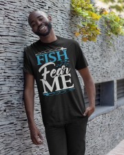Fishing Fisherman Fish Lover Gift Fish Classic T-Shirt apparel-classic-tshirt-lifestyle-front-33