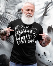 Fishing Hair Don’t Care Lake Funny Classic T-Shirt apparel-classic-tshirt-lifestyle-front-267